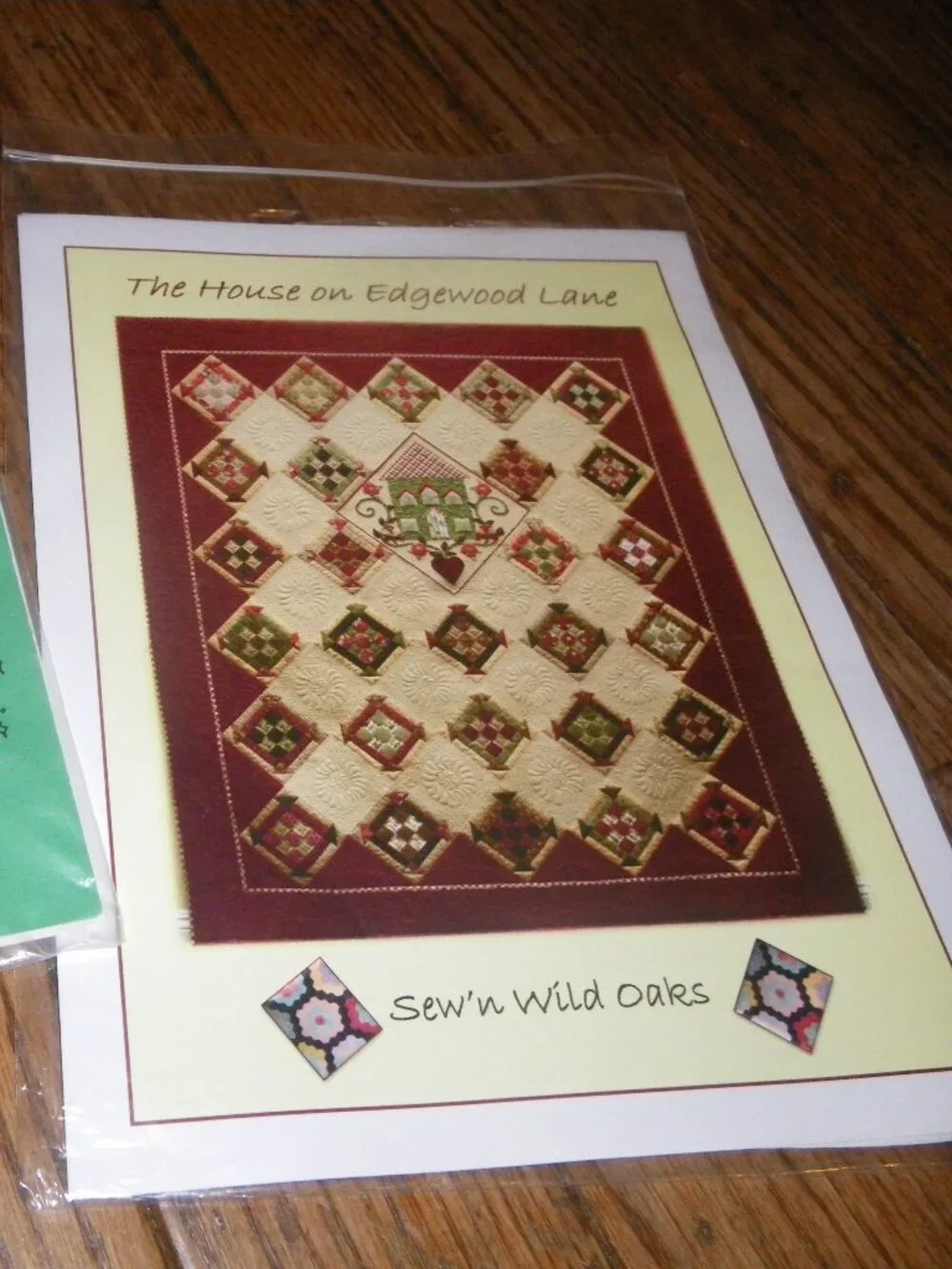 5 Quilting / Runner Instruction Kits Moose on the Loose House on Edgewood Lane+